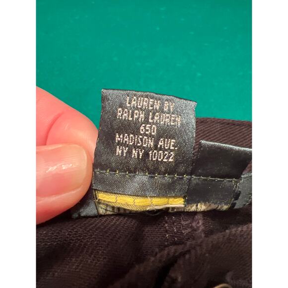 Ralph Lauren Lauren Jeans Co Stretch Low Rise Women size 8 - Picture 5 of 10